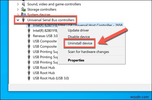 Windows 10에서  USB 포트 전력 서지  오류를 해결하는 방법