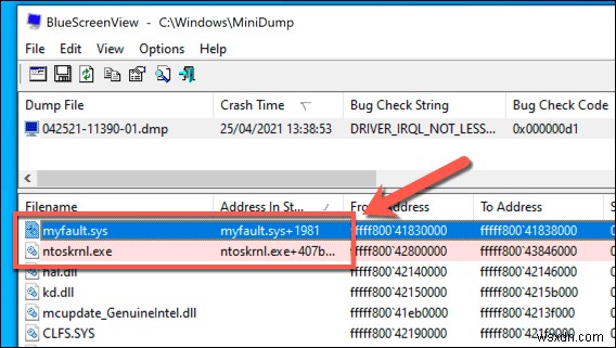 Windows 10 메모리 덤프 파일(.dmp) 분석하는 방법 총정리