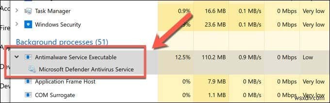 Antimalware Service Executable 프로세스란? 안전성과 CPU 점유율 문제 해결 방법