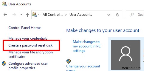 Windows 10에서 암호 재설정 디스크 만들고 사용하는 완벽 가이드
