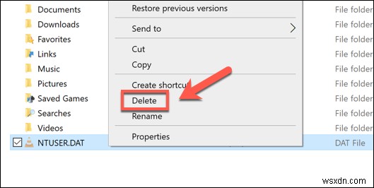 Windows 10의 NTUSER.DAT 파일이란 무엇이며, 삭제해도 될까?