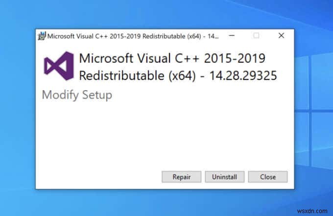 Windows 10에서  vcruntime140.dll이 없습니다  오류 해결하는 방법