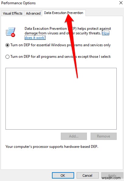 Windows 10 데이터 실행 방지(DEP)란 무엇일까요? 작동 원리부터 설정 방법까지