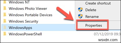 Windows 10에서 숨겨진 WindowsApps 폴더에 접근하는 방법