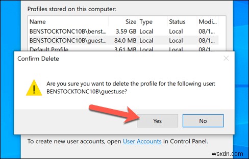 Windows 10에서 사용자 프로필 삭제하는 방법 완벽 가이드