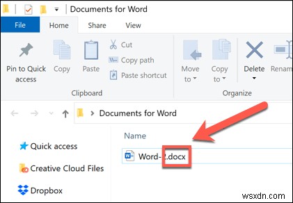 Windows 10에서 파일 형식(확장자)을 변경하는 방법 총정리