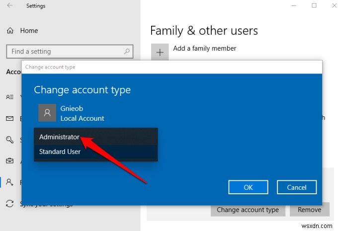 Windows 10에서 관리자 계정을 변경하는 5가지 방법