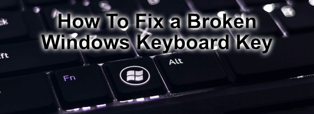 Windows 키가 작동하지 않을 때? 윈도우 키보드 키 문제 해결 방법 총정리