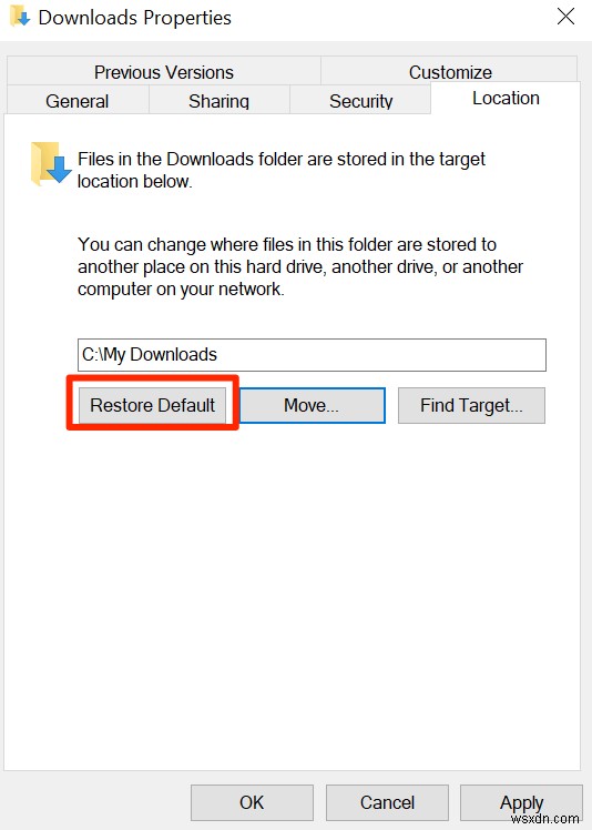 Windows 10에서 기본 다운로드 위치 변경하는 방법 총정리