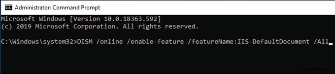 Windows 10에서 IIS 설치하고 웹 사이트 구축하는 방법 총정리(GUI·CMD·PowerShell)