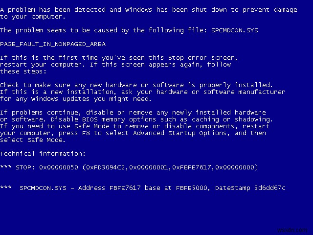 Windows 10에서 SYSTEM_SERVICE_EXCEPTION(시스템 서비스 예외) 블루스크린 오류 해결하는 방법