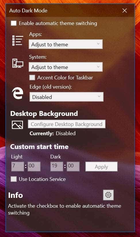 Windows 10에서 다크 모드·라이트 모드 자동 전환 설정하는 방법