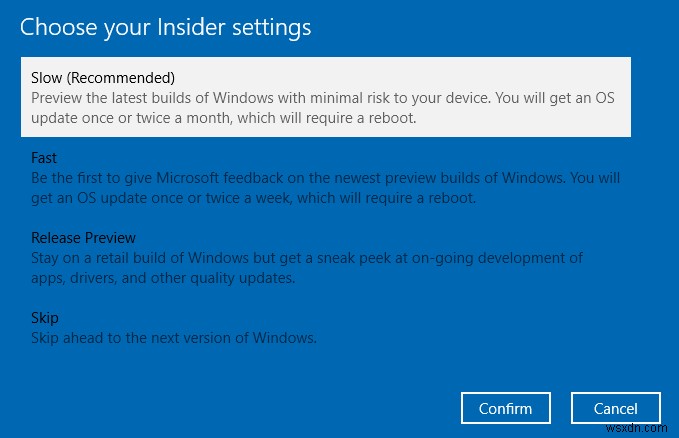 Windows Insider 프로그램으로 새로운 Windows 10 기능 미리 체험하는 방법