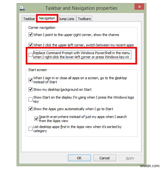 Windows 10에서 명령 프롬프트와 PowerShell을 서로 바꾸는 방법