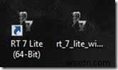 RT 7 Lite로 나만의 Windows 7 사용자 지정 설치 이미지 만들기