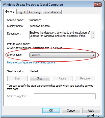 Windows 7 업데이트 오류 코드 0x80070422 해결 방법 총정리