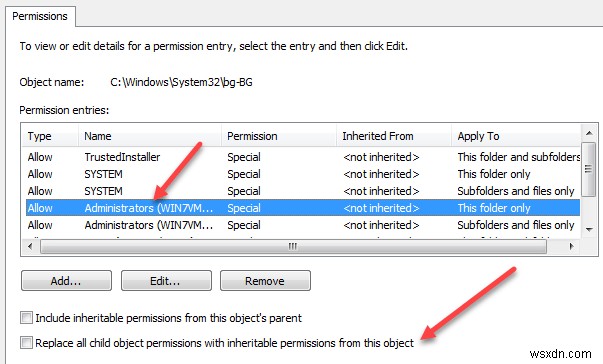 Windows 7/8/10에서 TrustedInstaller로 보호된 파일 삭제하는 방법