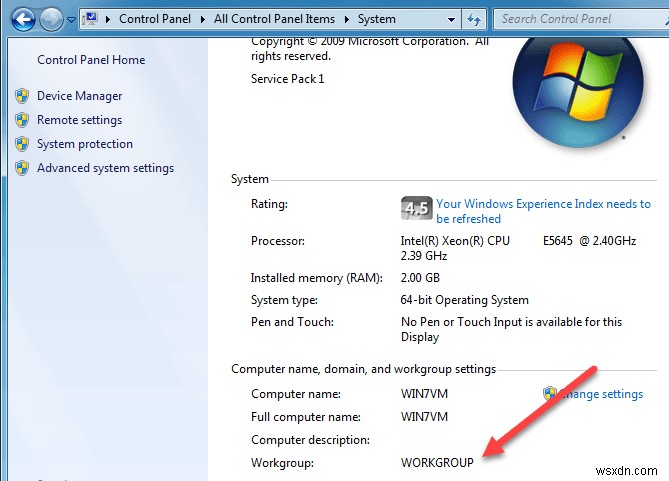 Windows XP 컴퓨터를 Windows 7/8/10 홈그룹에 연결하는 방법