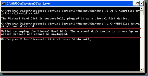 Windows XP에서 VHD 파일을 간편하게 마운트하는 방법