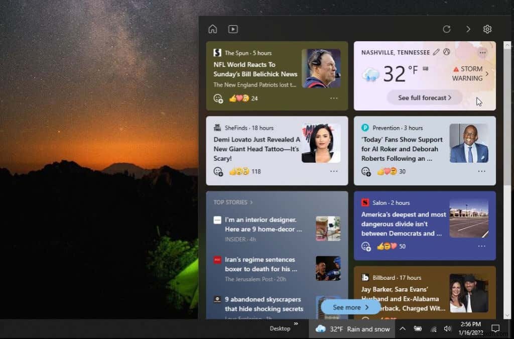 Windows 10/11에서 꼭 써야 할 최고의 날씨 위젯 추천