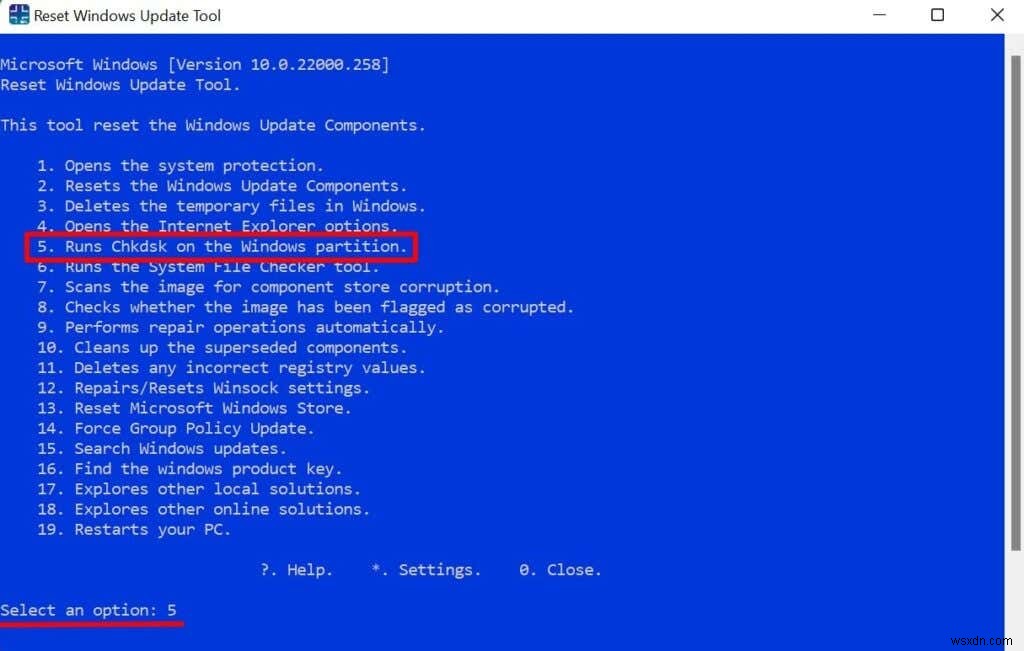 Windows 업데이트 재설정 도구(RWUT) 사용법 완벽 가이드