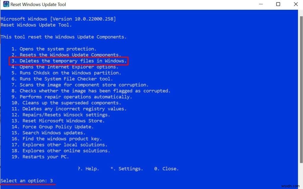 Windows 업데이트 재설정 도구(RWUT) 사용법 완벽 가이드