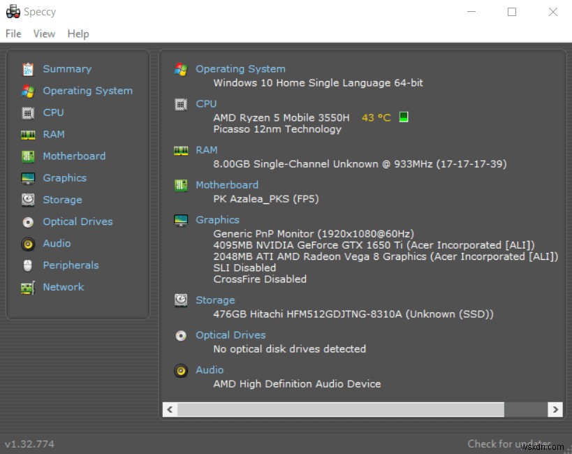 Windows 11/10에서 CPU 온도를 확인하는 최고의 앱 6가지