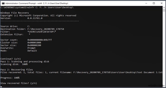 마이크로소프트  Windows 파일 복구  도구, 실제로 작동할까? 직접 테스트해 봤습니다