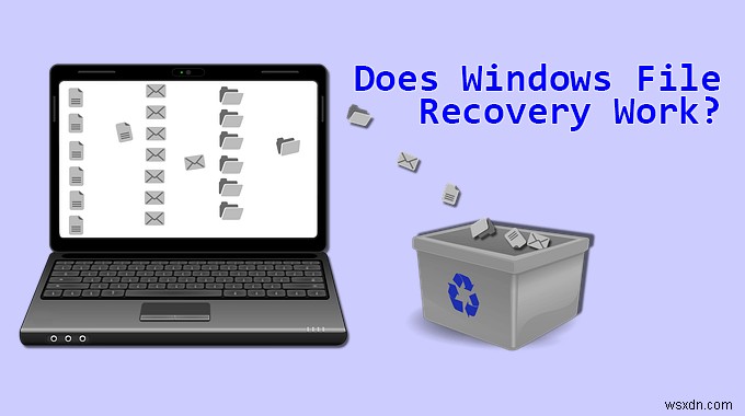 마이크로소프트  Windows 파일 복구  도구, 실제로 작동할까? 직접 테스트해 봤습니다