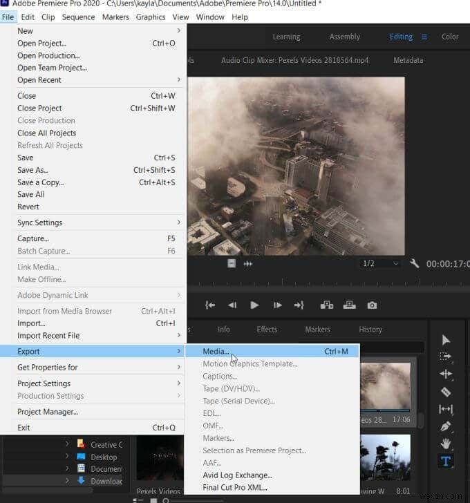 영상 편집 첫걸음: 초보자를 위한 Adobe Premiere 튜토리얼