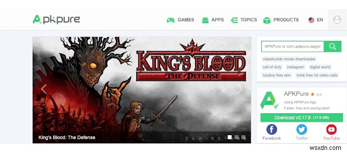 안드로이드 앱을 위한 최고의 안전한 APK 다운로드 사이트 5곳