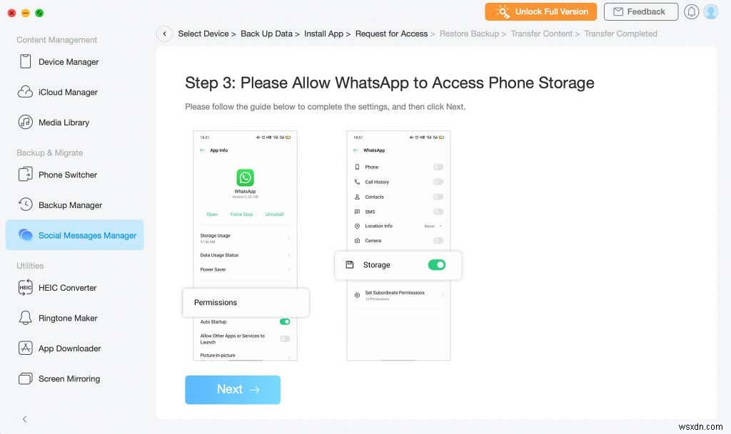 안드로이드에서 아이폰으로 WhatsApp 데이터 전송하는 방법 (AnyTrans & iCareFone)