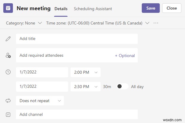 Microsoft Teams 회의 링크 만드는 방법 총정리 (캘린더·Outlook·채팅)