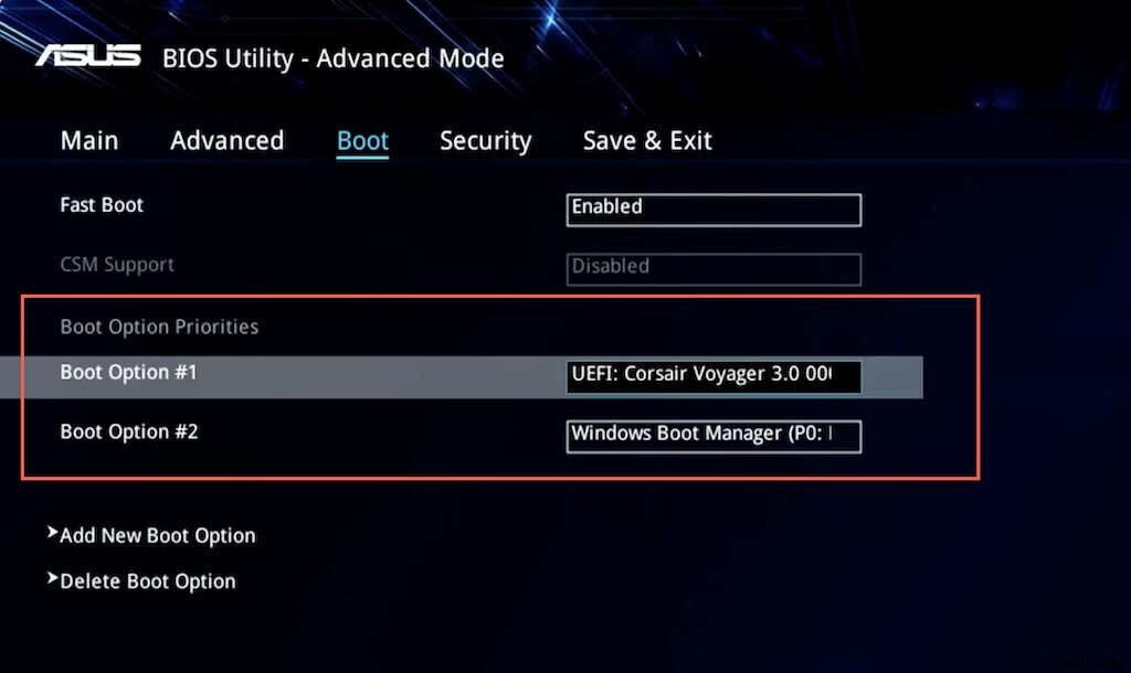 Windows PC에서 BIOS·UEFI 부팅 순서 변경하는 완벽 가이드