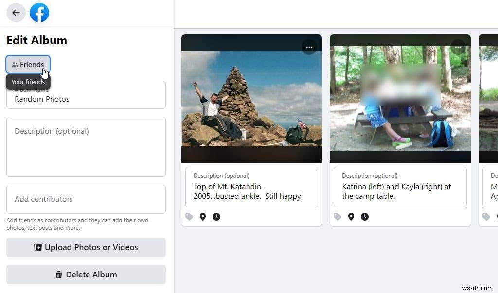 페이스북(Facebook) 사진 비공개 설정 방법 – 앨범·개별 사진·기본 공개 범위까지 한 번에