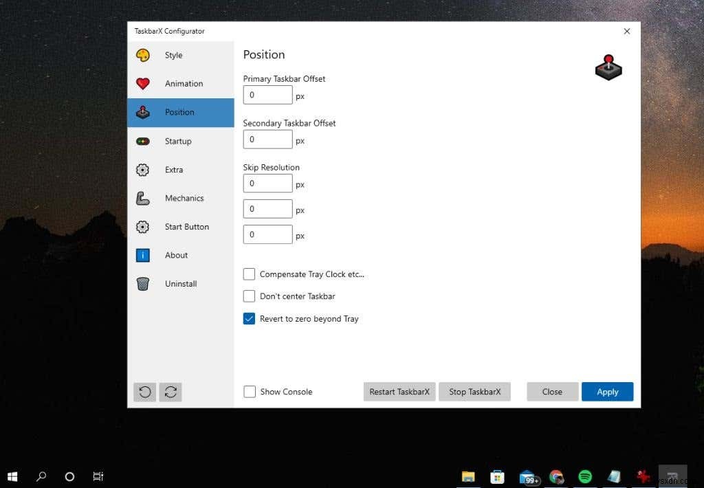 TaskbarX로 Windows 작업 표시줄 자유롭게 꾸미는 방법 (설치부터 설정까지)