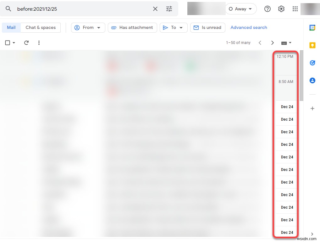 Gmail에서 오래된 이메일만 골라 삭제하는 방법