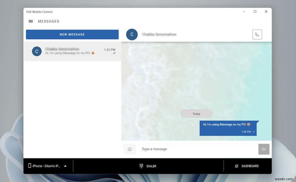 Windows 10/11에서 iMessage를 사용하는 방법