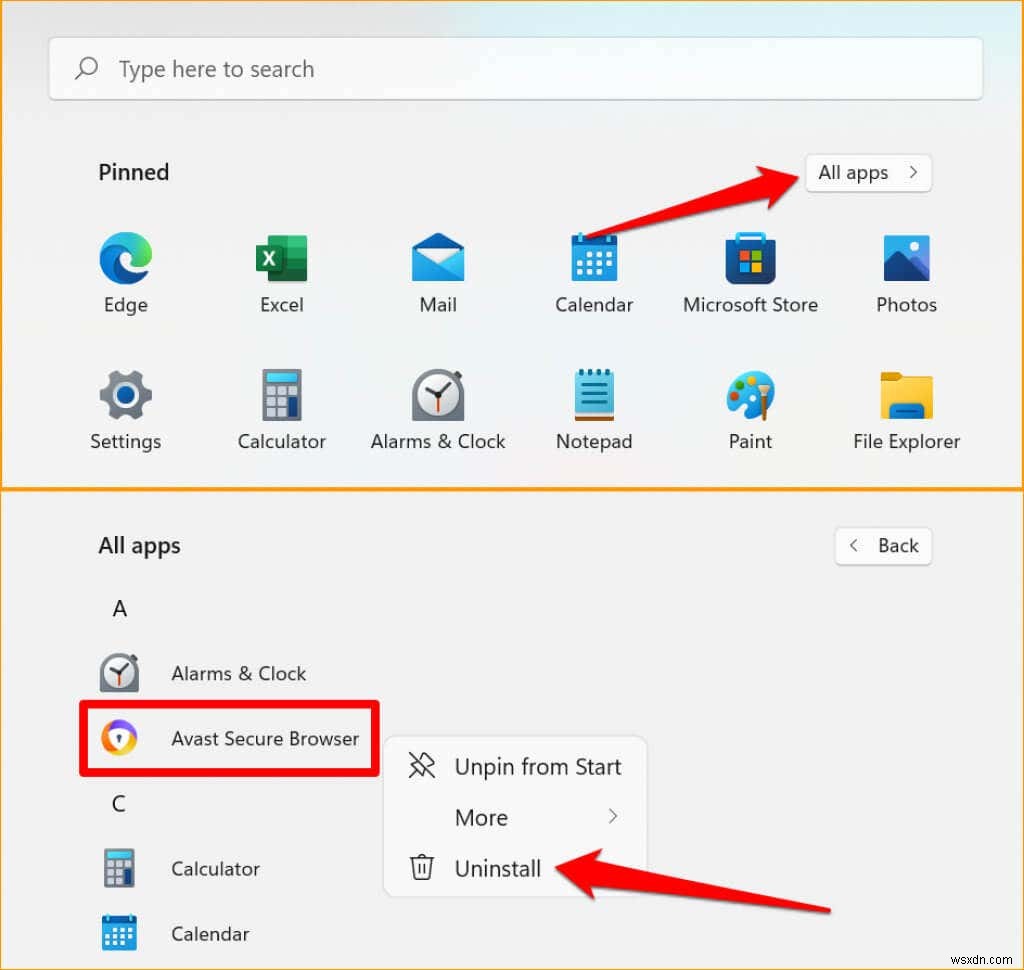 Avast Secure Browser 자동 실행 비활성화 및 완전 삭제 방법