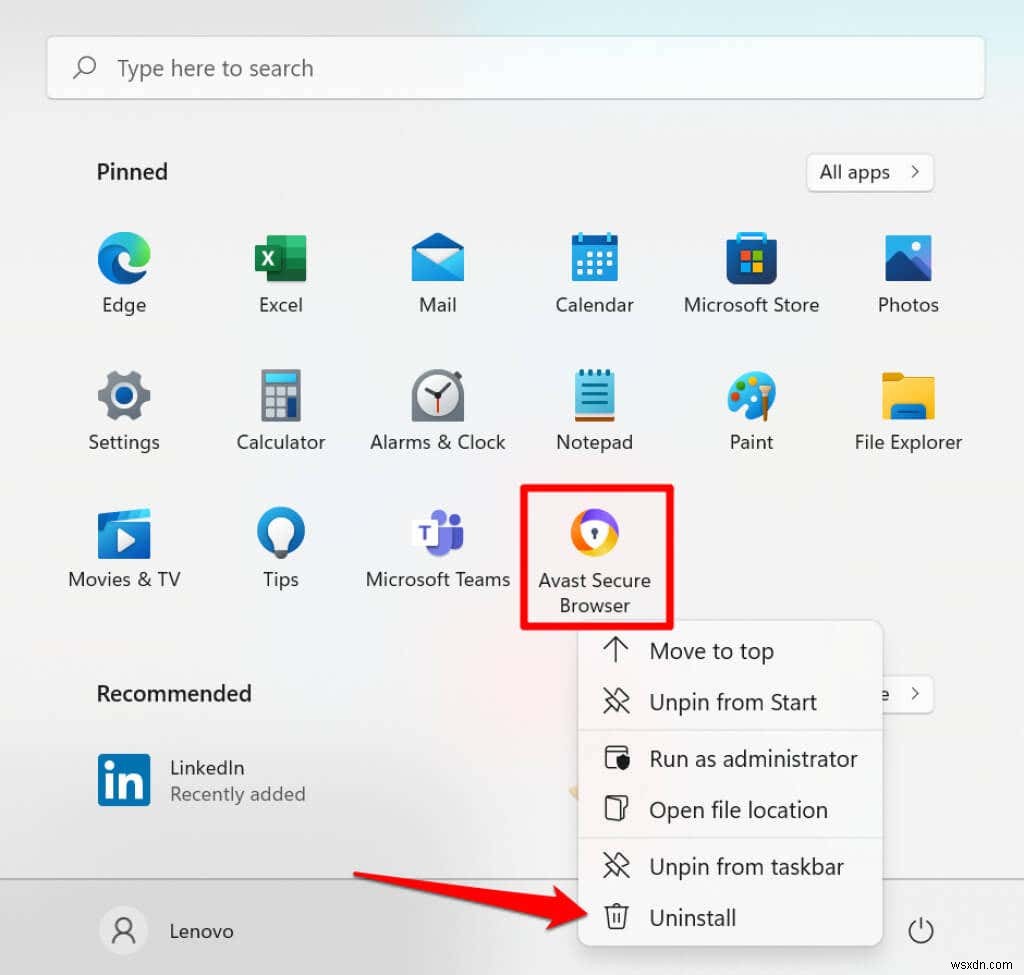 Avast Secure Browser 자동 실행 비활성화 및 완전 삭제 방법