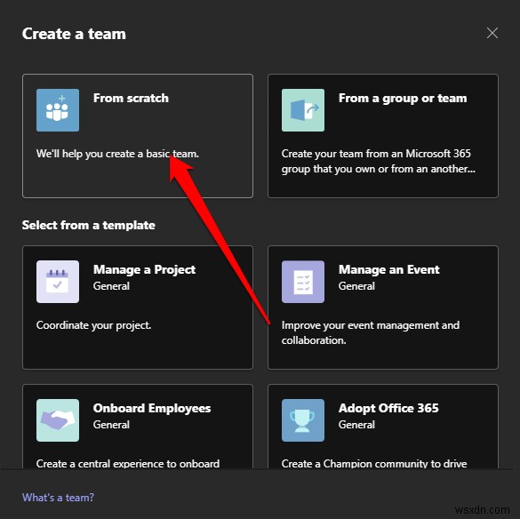Microsoft Teams에서 팀을 만드는 방법: 초보자를 위한 완벽 가이드