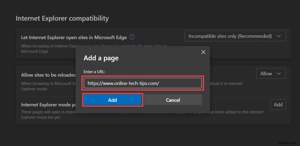 Windows 10/11 엣지(Edge)에서 인터넷 익스플로러(IE) 모드 활성화하는 방법