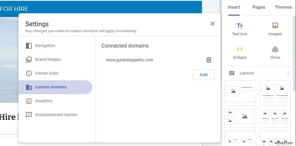 구글 사이트(Google Sites)에 커스텀 도메인 연결하는 방법 완벽 가이드