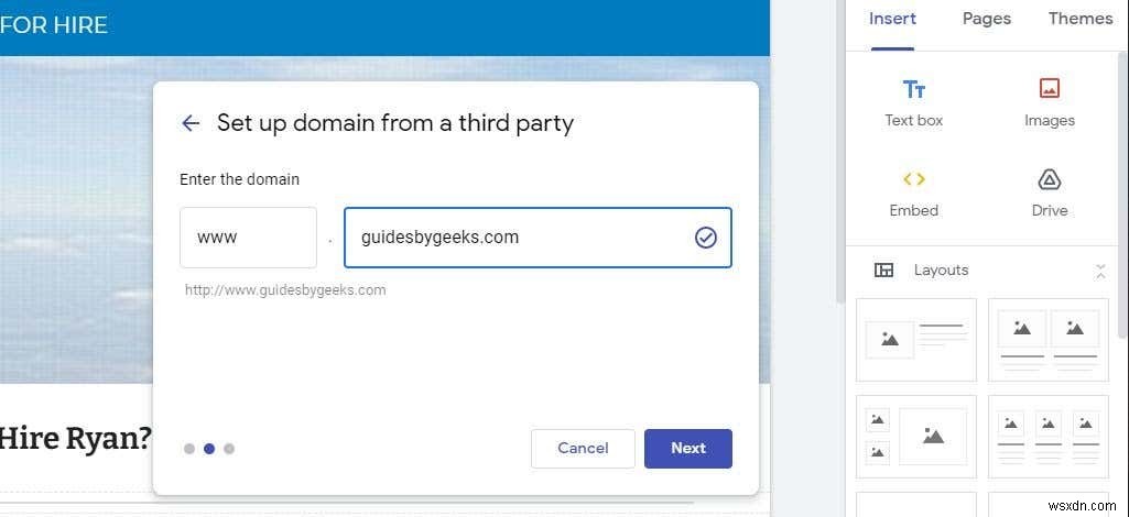 구글 사이트(Google Sites)에 커스텀 도메인 연결하는 방법 완벽 가이드
