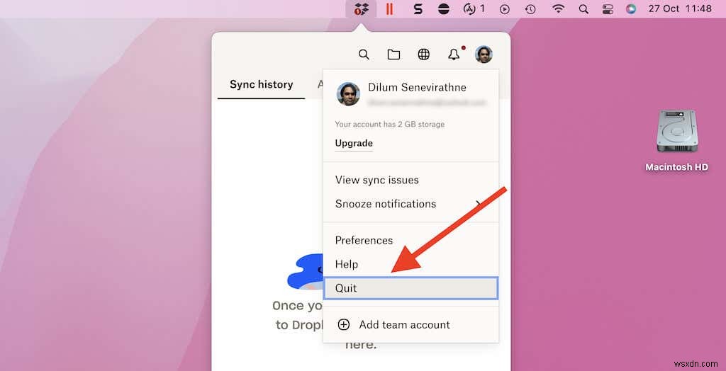 맥, 윈도우, 리눅스에서 드롭박스(Dropbox) 완전히 삭제하는 방법