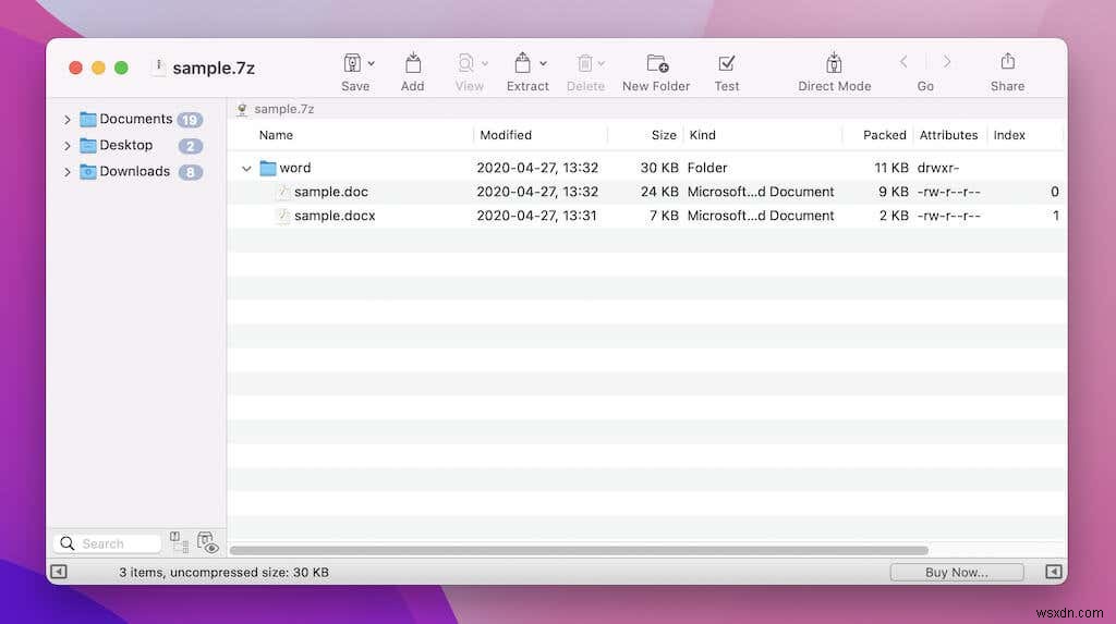 Windows, Mac, Linux에서 7Z 파일을 열고 압축 해제하는 방법 총정리