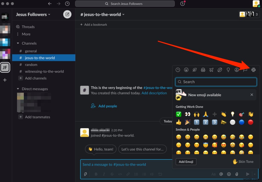 Slack 커스텀 이모티콘 추가하고 사용하는 방법 완벽 가이드
