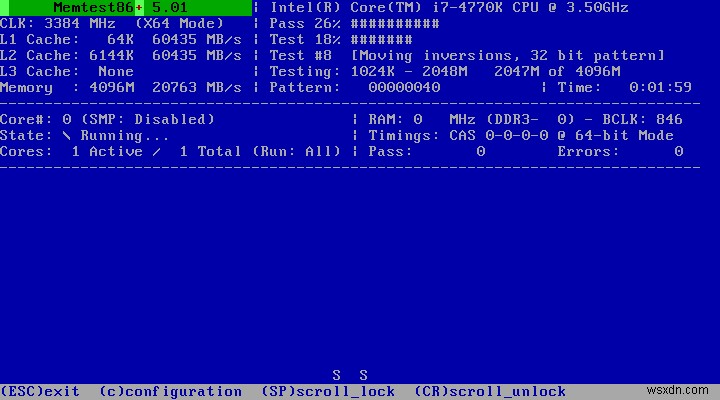 Windows에서 RAM(메모리) 불량 테스트하는 방법 완벽 가이드