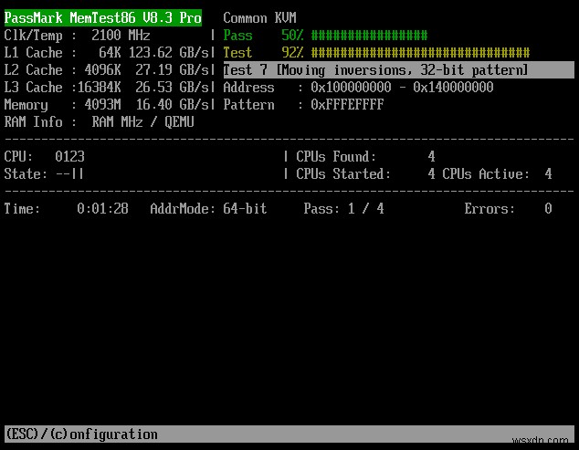 Windows에서 RAM(메모리) 불량 테스트하는 방법 완벽 가이드
