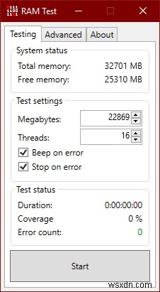Windows에서 RAM(메모리) 불량 테스트하는 방법 완벽 가이드